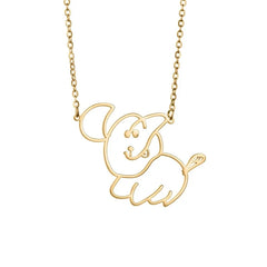 Personalized Children’s Drawing Necklace
