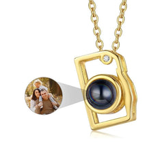 Custom Photo Projection Camera Necklace