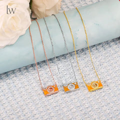 Custom Photo Projection Camera Necklace