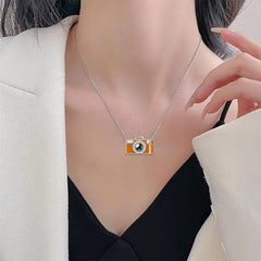 Custom Photo Projection Camera Necklace