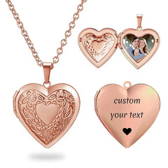 Personalized Photo Locket Necklace