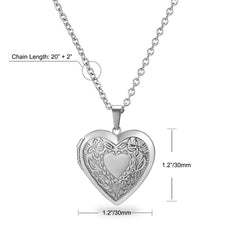 Personalized Photo Locket Necklace