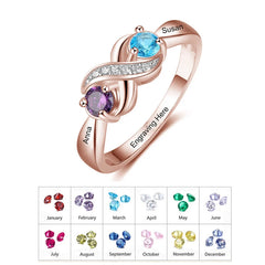 Custom Birthstone Rings for Women