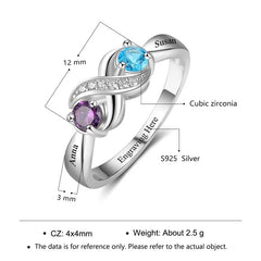 Custom Birthstone Rings for Women
