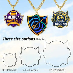 Custom Team Logo Necklace