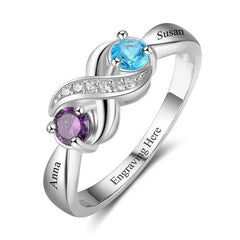 Custom Birthstone Rings for Women