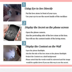 Custom Photo Projection Camera Necklace