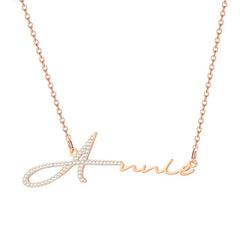 Personalized Name Necklace Custom Initial Necklaces