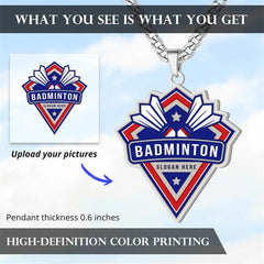 Custom Team Logo Necklace