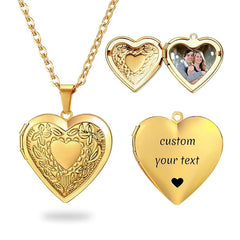 Personalized Photo Locket Necklace