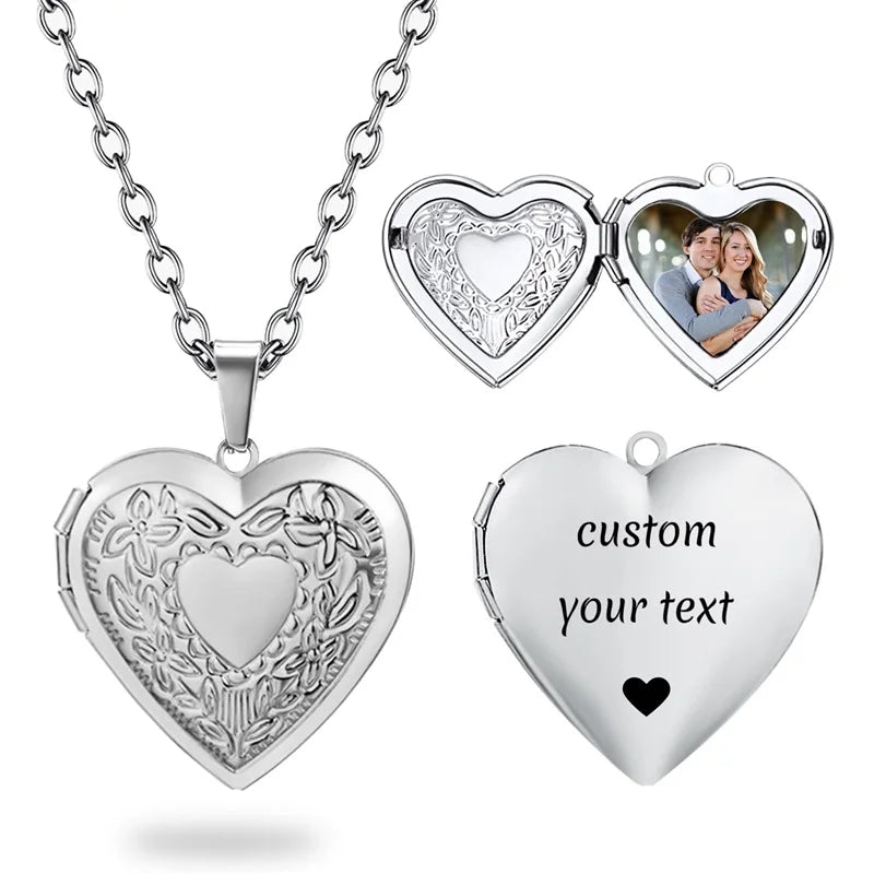 Personalized Photo Locket Necklace