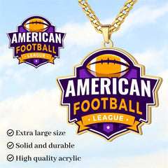 Custom Team Logo Necklace