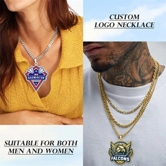 Custom Team Logo Necklace